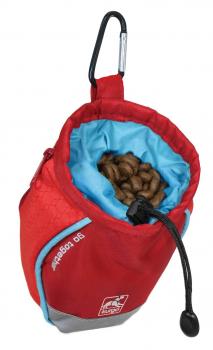 Kurgo Go Stuff It Treat Bag Chili Red